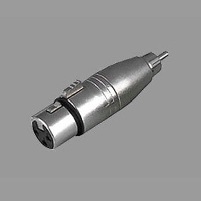 คอนเนคเตอร์ adapter แจ๊ค XLR ตัวเมีย 3 ขา - ปลั๊ก RCA ตัวผู้ LIDGE YM-083