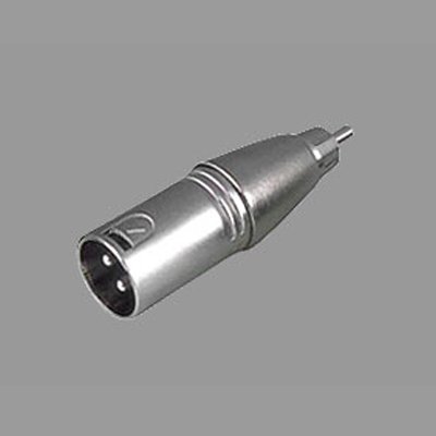 คอนเนคเตอร์ adapter ปลั๊ก XLR ตัวผู้ 3 ขา - ปลั๊ก RCA ตัวผู้ LIDGE YM-084