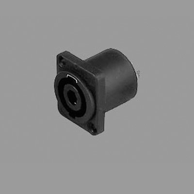 คอนเนคเตอร์ติดแท่น แจ๊คสปีกคอนสี่เหลี่ยมเล็ก 4 ขา สำหรับติดแท่น LIDGE YM-115