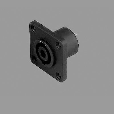 คอนเนคเตอร์ติดแท่น แจ๊คสปีกคอนสี่เหลี่ยมใหญ่ 4 ขา สำหรับติดแท่น LIDGE YM-116