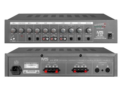 NTS AC-50A ชุดควบคุมและขยายเสียงไมค์ประชุมระบบอนาล็อค