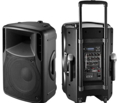 ลำโพงลากจูง | NTS PD-12AB ขนาด12นิ้ว  สามารถเล่นusb bluetooth พร้อมไมค์ลอยคู่