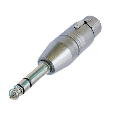 คอนเนคเตอร์ adapter XLR female - Stereo 1/4” NEUTRIK NA3FP