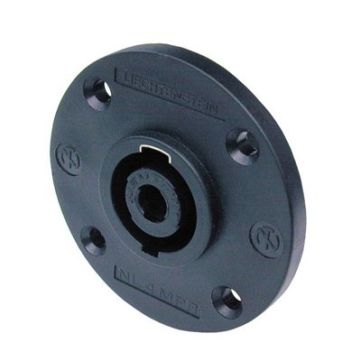 คอนเนคเตอร์ตัวผู้ติดแท่น Speakon Plug 4 Pole NEUTRIK NL4MPR