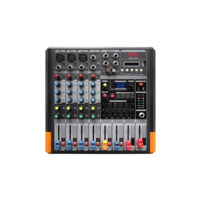เพาเวอร์มิกเซอร์  NTS PMX-304  PowerMixer 3 Mono 1 Stero + FX/USB/BT