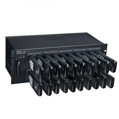 ที่ชาร์จแบตเตอร์รี่ชุดทัวร์ไกด์ OKAYO ATC220 20-slot Audio Guide Charger