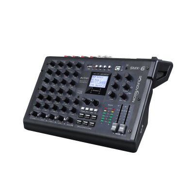 มิกเซอร์ SOUNDVISION SMX-6 analog mixer 8 Channels(4 mono 1 stereo and 2 USB input channels.)