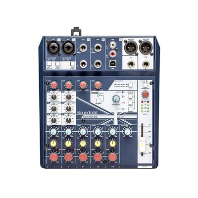 SOUNDCRAFT Notepad 8FX อนาล็อก มิกเซอร์ 8 ชาแนล
