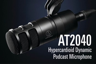 ไมโครโฟนสำหรับบันทึกเสียง AUDIO TECHNICA AT2040  Recording Microphone