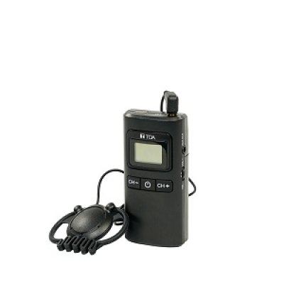 ทัวร์ไกด์ไร้สายดิจิตอล สำหรับผู้ฟัง TOA WG-D100R Wireless Guide Receiver