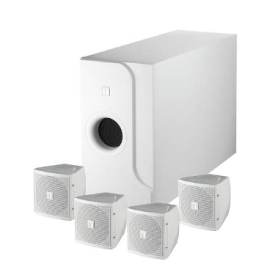 ลำโพงตู้  TOA BS-301W AS  Compact Satellite Speaker System สีขาว ตู้ลําโพง 6.5 นิ้ว