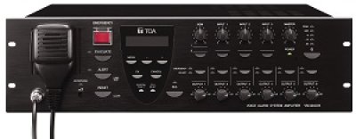 เครื่องขยายเสียง TOA VM-3240VA CE Voice Alarm System Amplifier 240W