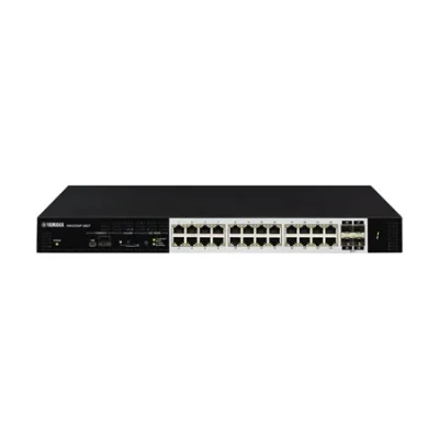 YAMAHA SWX2310P-28GT Intelligent L2 Network Switch 24-Port PoE+ พร้อม 4 SFP+ 10Gb สำหรับ Dante Network