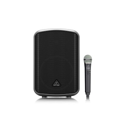 ชุดเครื่องเสียงเคลื่อนที่พร้อมไมค์ลอย BEHRINGER EUROPORT MPA100BT