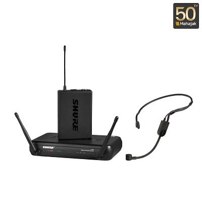 ไมโครโฟนไร้สาย SHURE SVX14A/PGA31ไมค์คาดศรีษะเดี่ยว Headset Wireless Microphone
