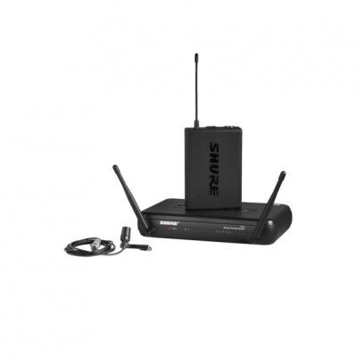 ไมโครโฟนแบบหนีบปกเสื้อ  SHURE SVX14TH/CVL-M19