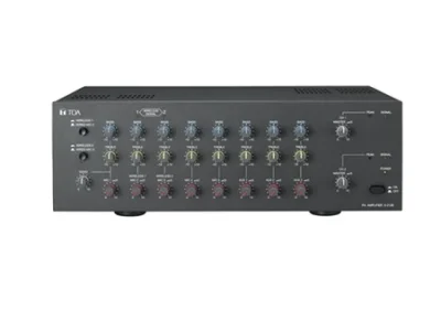 TOA A-2128M AS เพาเวอร์มิกเซอร์แอมป์ 2x120W รองรับระบบเสียงประกาศ 100V