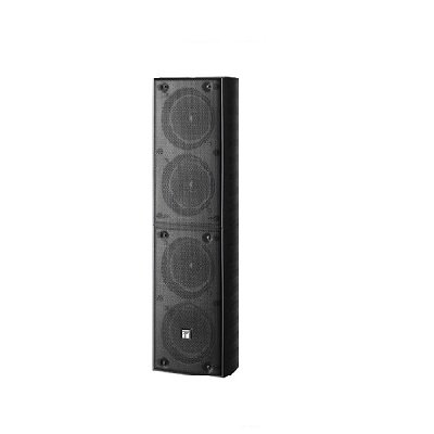 ลำโพงคอลัมน์  TOA TZ-406BWP COLUMN SPEAKER System  สีดำกันน้ำ ลำโพงคอลั ม