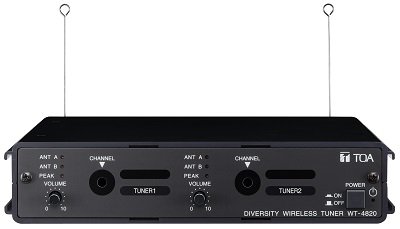 เครื่องรับสัญญาณไมโครโฟน TOA WT-4820 UHF Wireless Tuner