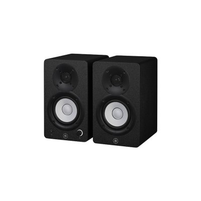 Yamaha HS3สีดำ | ลำโพงสตูดิโอเสียงคุณภาพสูง ขนาดเล็ก กำลังขับแรง สำหรับนักดนตรี / โปรดิวเซอร์ / พอดแคสต์