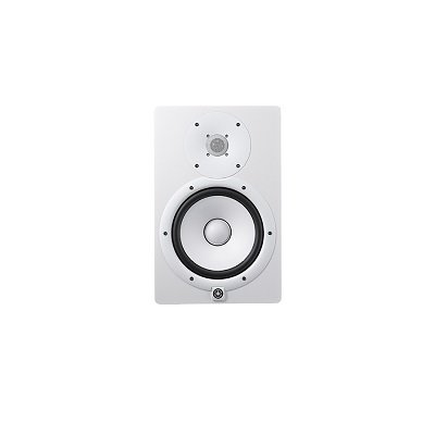 ลำโพงสตูดิโอ YAMAHA HS8W 2-way bass-reflex bi-amplified nearfield studio monitor with 8" cone woofer and 1" dome tweeter.(White)