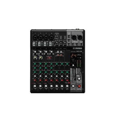 มิกเซอร์ YAMAHA MG10X CV  analog mixer 10 Input (4 mono + 3 stereo) / 1 Stereo Bus / 1 AUX /Effects