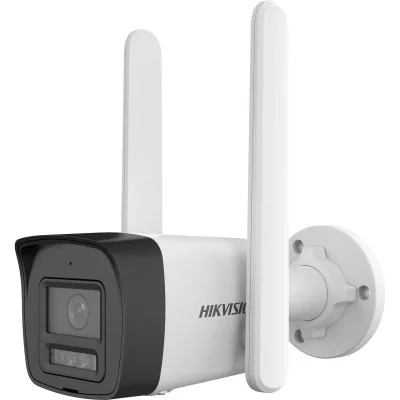 กล้องวงจรปิด HIKVISION รุ่น DS-2CD1043G2-LIDUF/4G/SLUHK(2.8mm) : 4 MP Smart Hybrid Light 4G Fixed Bullet Network Camera