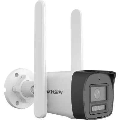 กล้องวงจรปิด HIKVISION รุ่น DS-2CD1043G2-LIDUF/4G/SLUHK(2.8mm) : 4 MP Smart Hybrid Light 4G Fixed Bullet Network Camera