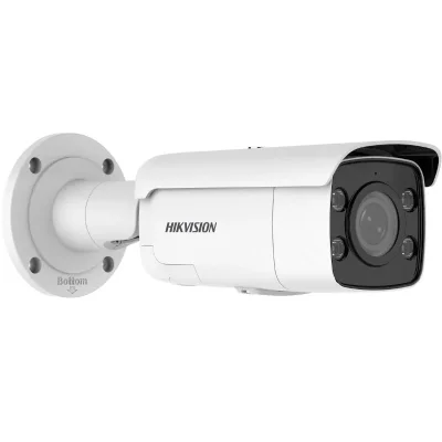 กล้องวงจรปิด HIKVISION รุ่น DS-2CD2T87G2-LSU/SL(2.8mm) : 8 MP ColorVu Strobe Light and Audible Warning Fixed Bullet Network Camera