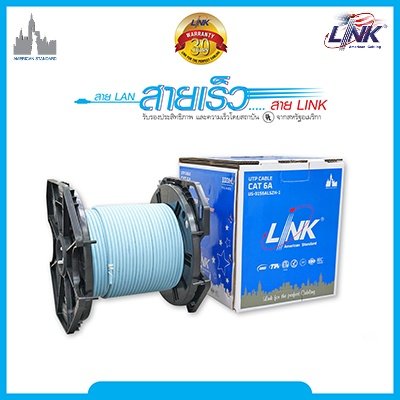 CAT 6A UTP SUPER-S SERIES ( 500 MHz ) CABLE, LSZH Aqua Blue 100 M/Pull in Bx.