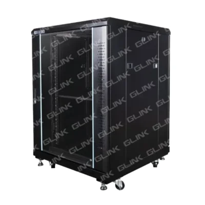 ตู้แร็ค แบบตั้งพื้น 15U ลึก 80 ซม. GLINK รุ่น GC15U80 (แถมฟรี ถาด 1 ใบ)