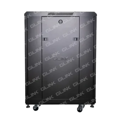 ตู้แร็ค แบบตั้งพื้น 15U ลึก 80 ซม. GLINK รุ่น GC15U80 (แถมฟรี ถาด 1 ใบ)