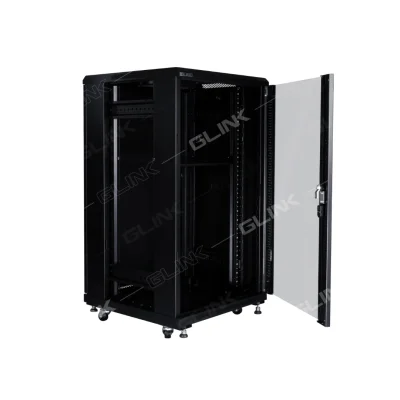 ตู้แร็ค แบบตั้งพื้น 22U ลึก 80 ซม. GLINK รุ่น GC22U80 (แถมฟรี ถาด 1 ใบ)