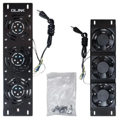 พัดลมระบายอากาศ สำหรับตู้แร็ค ขนาด 3U แบบ 3 WAYS GLINK รุ่น GCA-02