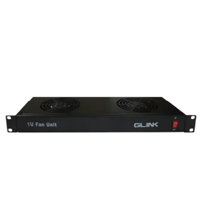 พัดลมระบายอากาศ สำหรับตู้แร็ค ขนาด 1U แบบถาด 2 WAYS GLINK รุ่น GCA-03