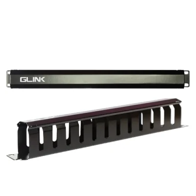 แผงจัดสาย 1U สำหรับตู้แร็ค 19`` GLINK รุ่น GCA-14