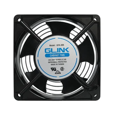 พัดลมระบายอากาศ สำหรับตู้แร็ค 12x12 ซม. GLINK รุ่น GFA005