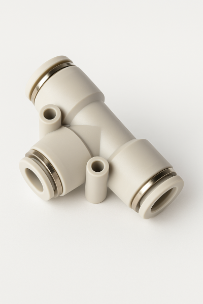 PEG-Different diameter tee