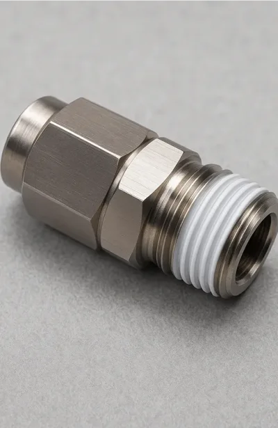 BKC-Straight locknut connector