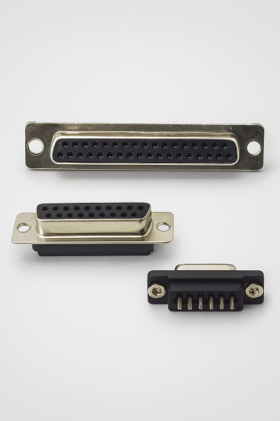 Di Rp Connection D-sub Straight DIP Connector