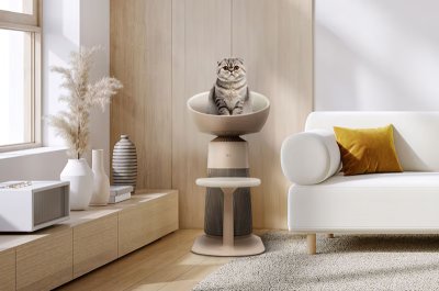 เครื่องฟอกอากาศ LG PuriCare AeroCat Tower รุ่น AS25GCBY0