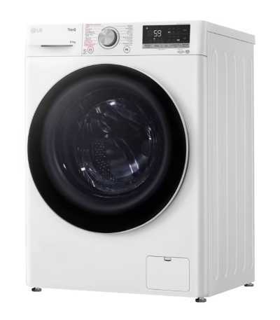 (ซักและอบร้อน) เครื่องซักผ้า 9 กก. / อบ 5 กก. รุ่น FV1409H4W ระบบ AI DD™