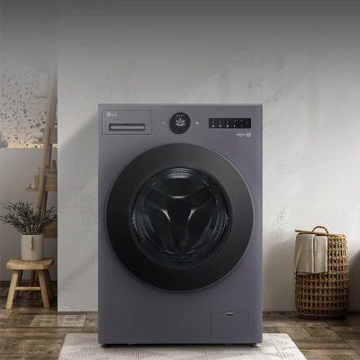 (ซักและอบร้อน) เครื่องซักผ้าฝาหน้า ซัก 20 กก. / อบ 10 กก. F2520RNTB ระบบ AI DD™