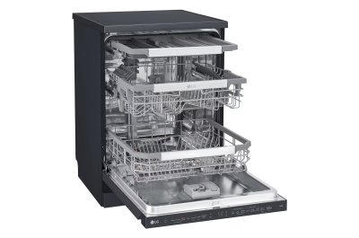 เครื่องล้างจาน DFC335HM สีดำ พร้อมฟีเจอร์ Wi‑Fi Control (ThinQ)