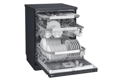 เครื่องล้างจาน DFC335HM สีดำ พร้อมฟีเจอร์ Wi‑Fi Control (ThinQ)