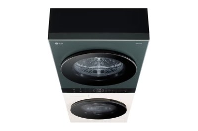 Wash Tower ซักผ้า 14 กก. และอบผ้า 10 กก. รุ่น WT1410NHEG ระบบ AI DD™ พร้อม Smart WI-FI control ควบคุมสั่งงานผ่านสมาร์ทโฟน