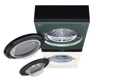 Wash Tower ซักผ้า 14 กก. และอบผ้า 10 กก. รุ่น WT1410NHEG ระบบ AI DD™ พร้อม Smart WI-FI control ควบคุมสั่งงานผ่านสมาร์ทโฟน