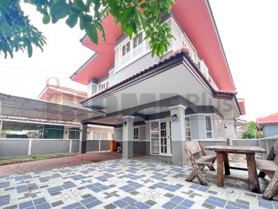 บ้านเดี่ยว เฟื่องสุข2 ถนนกาญจนาภิเษก ลำโพ จังหวัดนนทบุรี