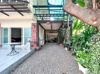 บ้านเดี่ยวศุภาลัย วิลล์ ศรีสมาน-ปทุมธานี(สายใน)  หลังมุมติดสวน