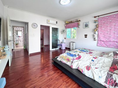 บ้านเดี่ยวศุภาลัย วิลล์ ศรีสมาน-ปทุมธานี(สายใน)  หลังมุมติดสวน